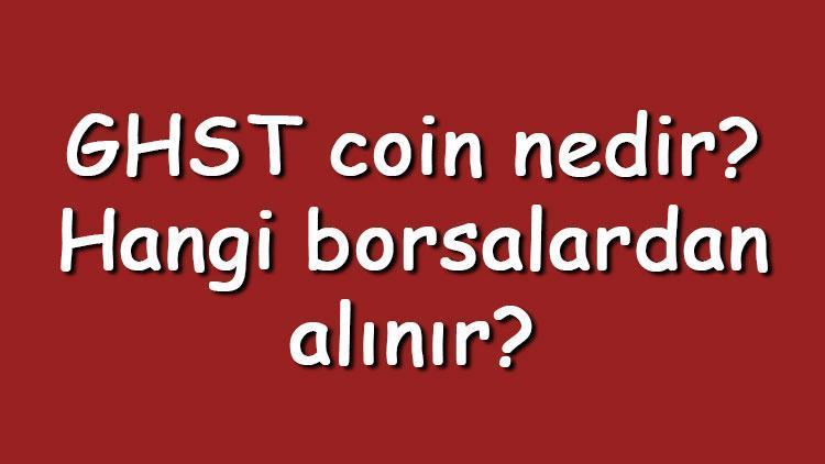 GHST coin nedir Hangi borsalardan alınır Aavegotchi ne zaman çıktı Ne iş yapar