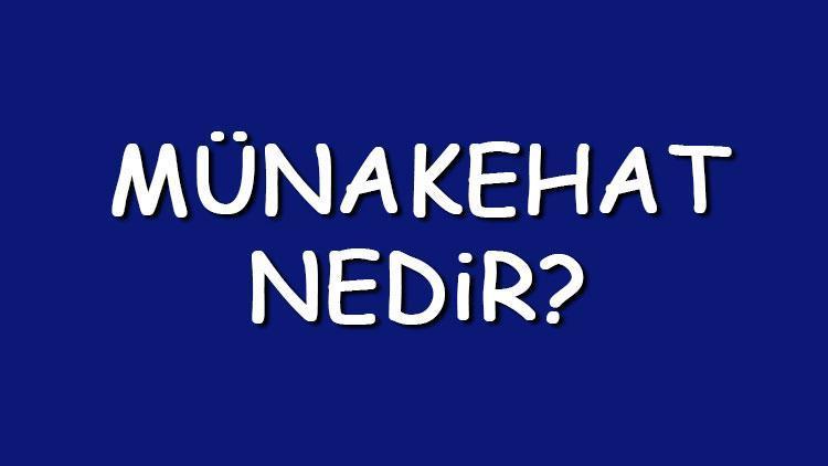 Münakehat nedir, neye denir Münekehat konuları nelerdir Münekehat başlığı altında incelenen konular