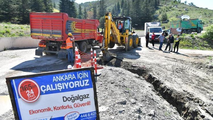 Kusunlar Mahallesi doğalgaza kavuşuyor