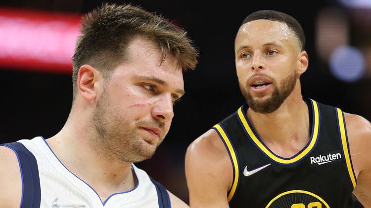 Warriors Mavericks serisi farklı galibiyetle başladı Doncic yüzüne yara aldı...