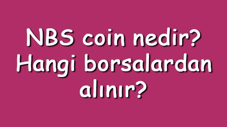 NBS coin nedir Hangi borsalardan alınır New BitShares ne zaman çıktı Ne iş yapar