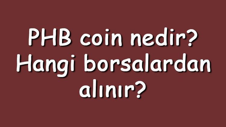 PHB coin nedir Hangi borsalardan alınır Phoenix Global ne zaman çıktı Ne iş yapar