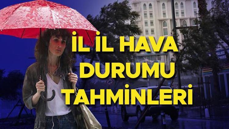 Bugün hava nasıl olacak Meteoroloji il il 20 Mayıs hava durumu tahminlerini yayınladı Sıcaklıklar artıyor