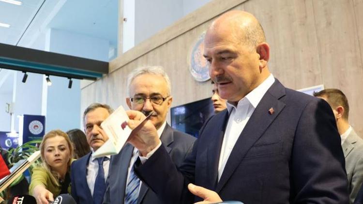 Bakan Soylu: Dünyanın en güvenli pasaportunu basıyoruz