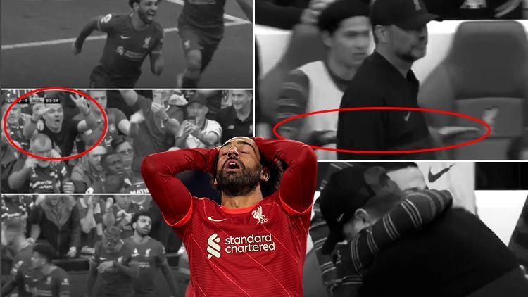Manchester Citynin tarihi şampiyonluğunda Liverpool yanlış anons vakası yaşadı Taraftarı gören Salah yıkıldı...
