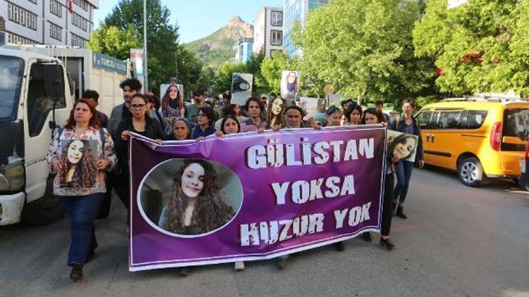 870 gündür kayıp... Gülistanın ailesi ve arkadaşları yürüyüş yaptı