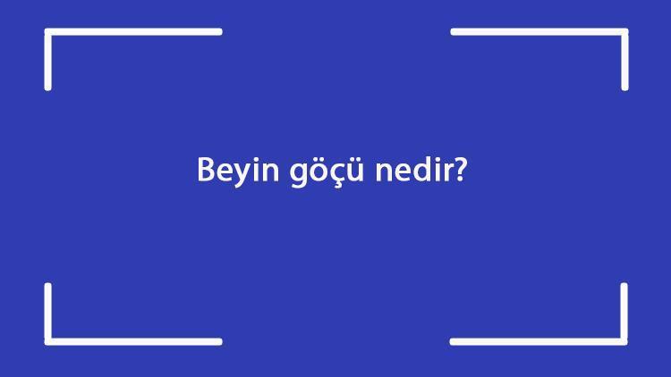 Beyin göçü nedir Sebepleri nelerdir Beyin göçünün ülkeler üzerinde etkileri