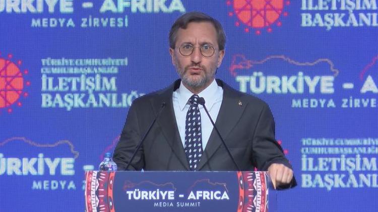 İletişim Başkanı Altun Türkiye - Afrika Medya Zirvesinde konuştu