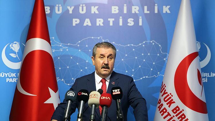 BBP lideri Destici: İddiaların yargıya taşınması zaruri hale geldi