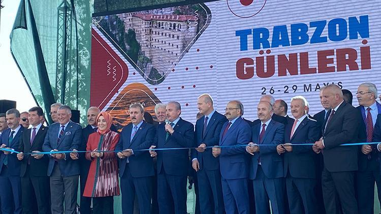 Şentop ve Soylu, Trabzon Tanıtım Günlerinin açılışını yaptı
