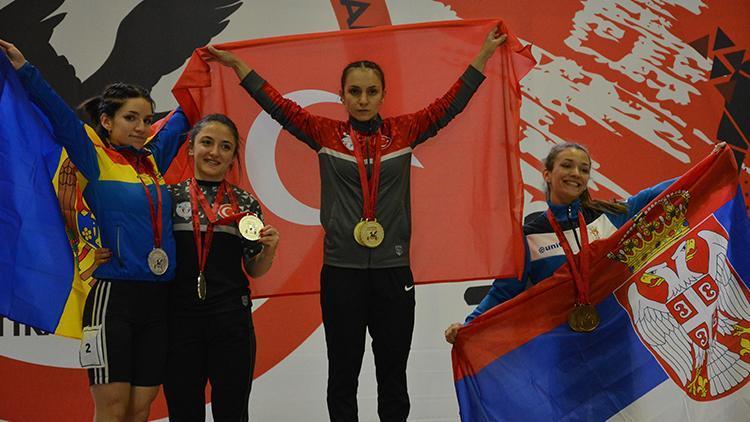 Avrupa Halter Şampiyonasında 3 altın, 2 gümüş madalya
