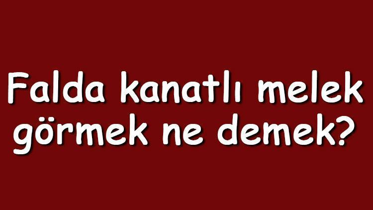 Falda kanatlı melek görmek ne demek? Kahve falında siyah ve tek kanatlı melek çıkması