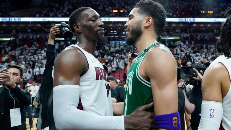 NBA finallerinde Warriorsn rakibi Celtics oldu