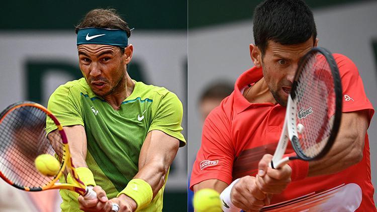 Roland Garros’da efsanelerin buluşması Djokovic ile Nadal karşı karşıya