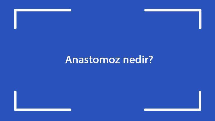 Anastomoz nedir Belirtileri nelerdir Anastomoz hastalığının tanısı ve tedavi yöntemleri