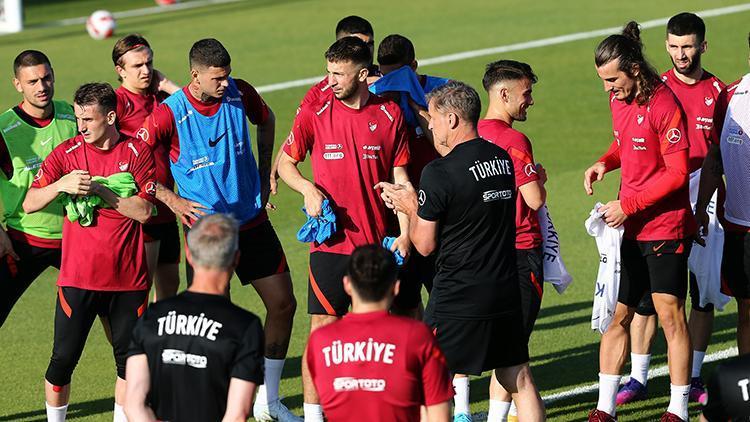 A Milli Futbol Takımı, Faroe Adaları maçının hazırlıklarını sürdürdü