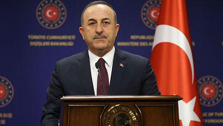 Bakan Çavuşoğlu, Fransız mevkidaşı ile görüştü