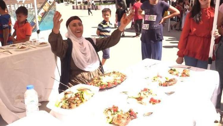 Mardinde zeytinli yemek ve tatlı yarışması