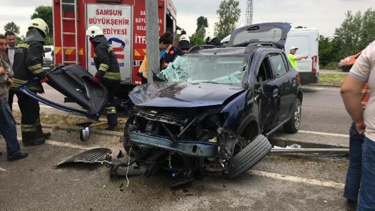 Samsun’da kaza: 1 ölü, 6 yaralı