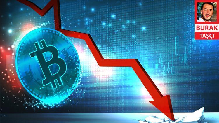 Kripto paralar yine çakıldı Bitcoin bir anda 2 bin dolardan fazla düştü