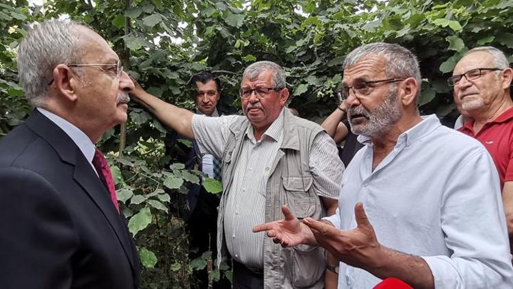 Kılıçdaroğlu: Fındıktaki sorunları çözeceğiz inşallah