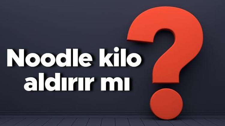 Noodle kilo aldırır mı Sebzeli, tavuklu ve köri soslu hazır ile ev yapımı noodle yemek kilo yapar mı