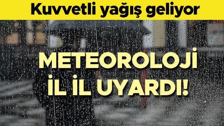 Hafta sonu hava nasıl olacak Meteoroloji son dakika hava durumu tahminlerini yayımladı Cumartesi günü için Ankara, İstanbul ve İzmire sağanak uyarısı