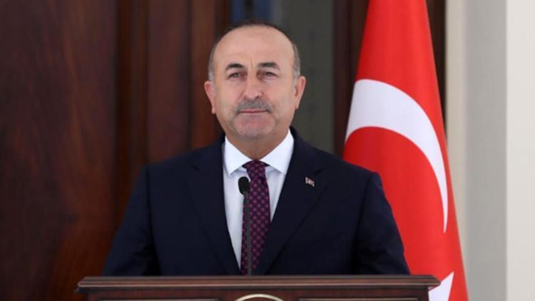 Bakan Çavuşoğlu, KKTC Cumhurbaşkanı Tatar ile görüştü