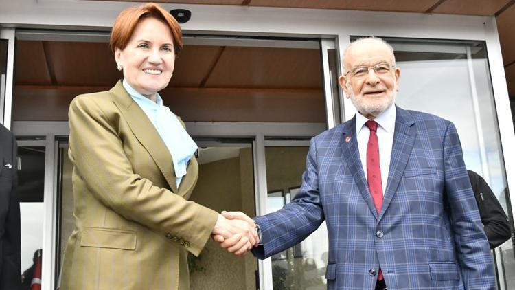 Akşener, Uysal ve Karamollaoğlu ile görüştü