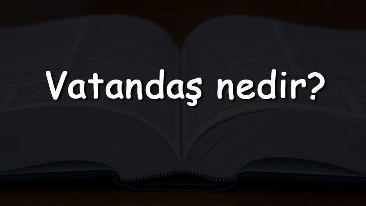 Vatandaş nedir Ne Anlama Gelir Tdkya göre vatandaş kelimesinin sözlük anlamı