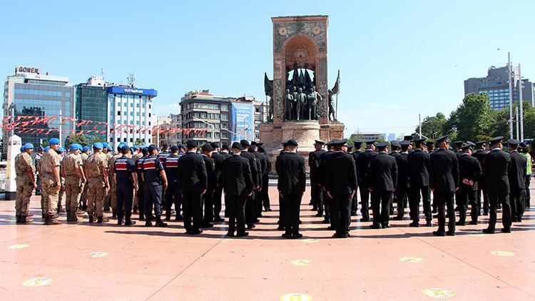 Jandarma Teşkilatının 183. kuruluş yıldönümü Taksimde kutlandı