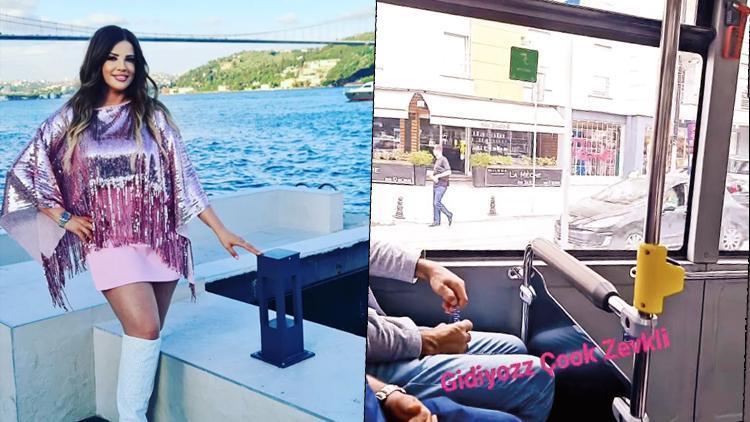 Türkiye güzeli ünlü oyuncu 20 yıl sonra otobüse bindi