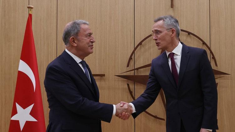 Milli Savunma Bakanı Akar, NATO Genel Sekreteri Stoltenberg ile görüştü