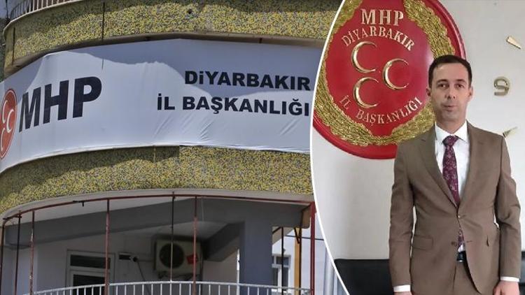 Diyarbakırda feshedilen MHP teşkilatının il başkanı Cihan Kayaalp tutuklandı