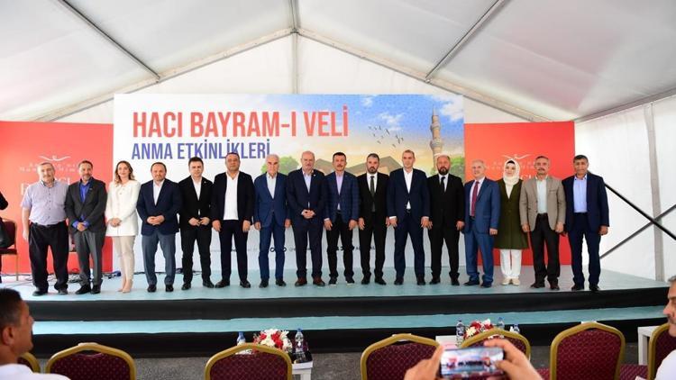 Hacı Bayram Veli törenle anıldı