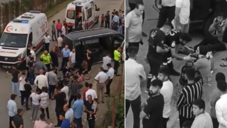 Bursa’da trafik kazası Ortalık savaş alanına döndü