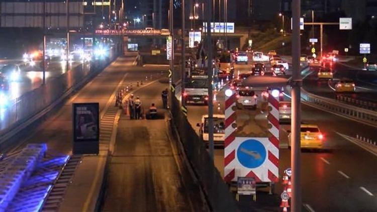 Metrobüs yolunda ’Beyaz Yol’ uygulaması için çalışmalar başladı