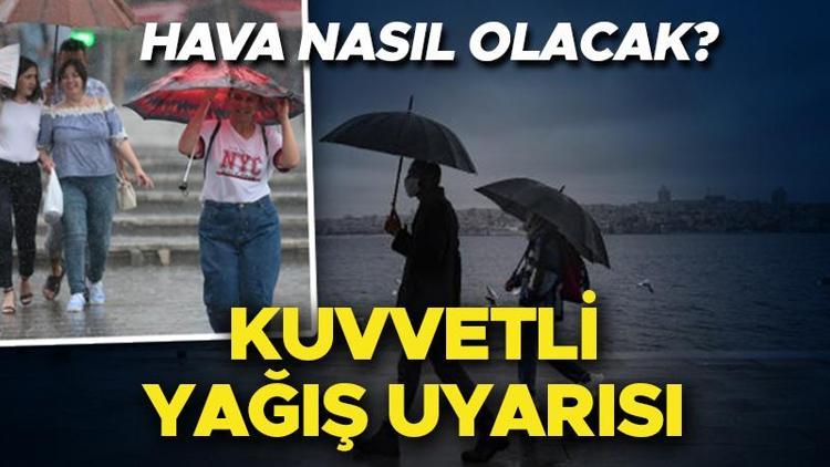 Son dakika hava durumu tahminleri Yarın (28 Haziran) hava nasıl olacak Meteorolojiden İstanbul, Ankara, İzmir ve birçok ile yağış uyarısı