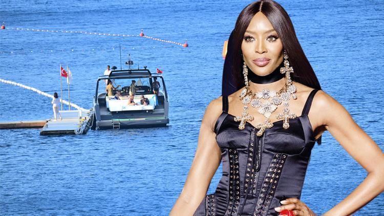 Naomi Campbell kızıyla Bodruma geldi