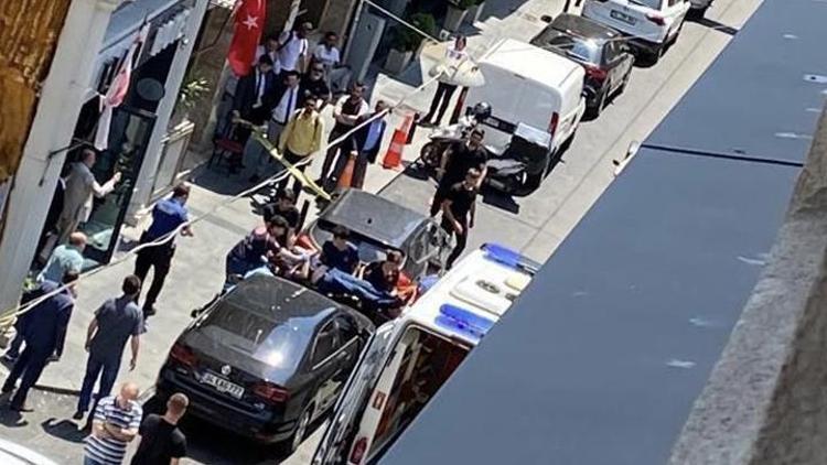 Beyoğlunda korkunç olay Otelin 8inci katından düşen turist hayatını kaybetti