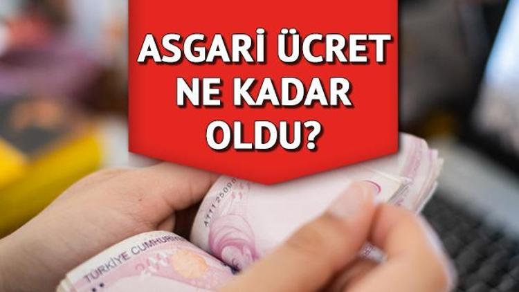 Asgari ücret ne kadar oldu 2022 Asgari ücret zammı hangi aydan itibaren geçerli Cumhurbaşkanı Erdoğan açıkladı