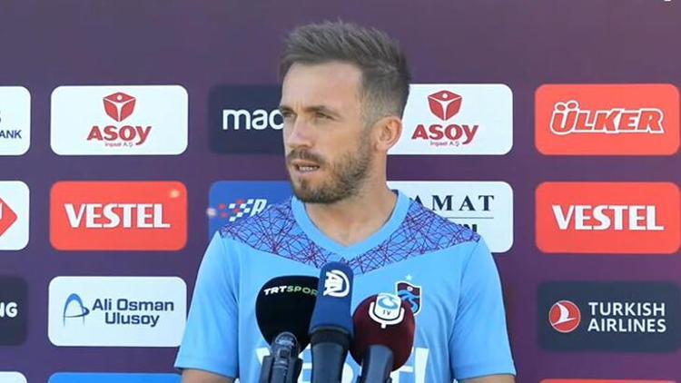 Edin Visca: Trabzonsporda daha fazla kupa kazanmak istiyorum