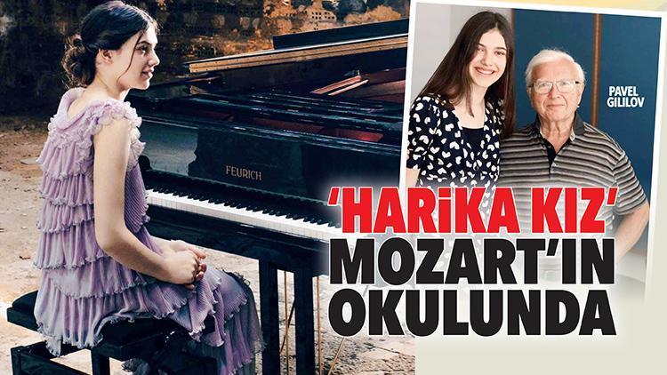 ‘Harika kız’ Mozart’ın okulunda