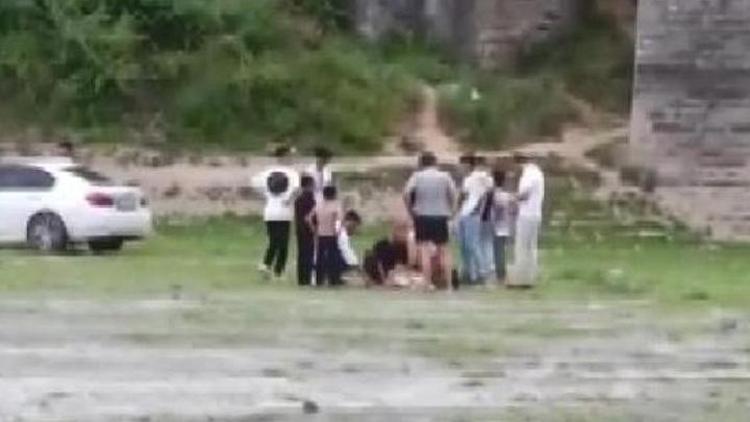 Alibeyköy barajına giren çocuktan acı haber Suni teneffüs ve kalp masajı yaptılar ama...