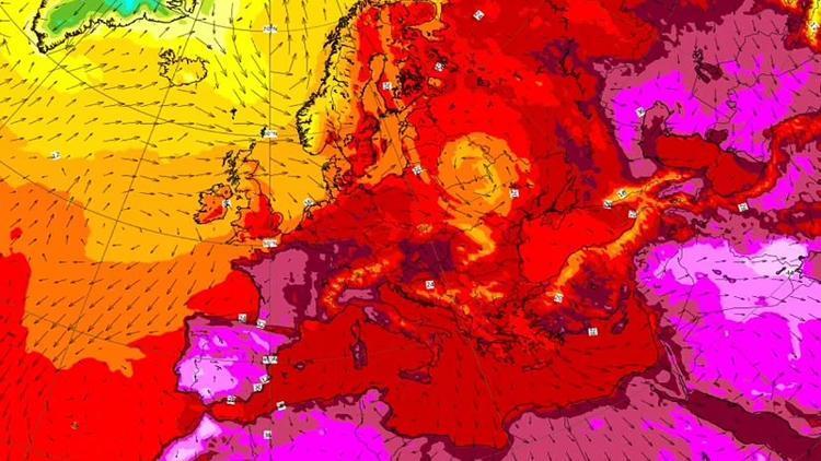 Aşırı sıcaklar Avrupayı etkisi altına aldı