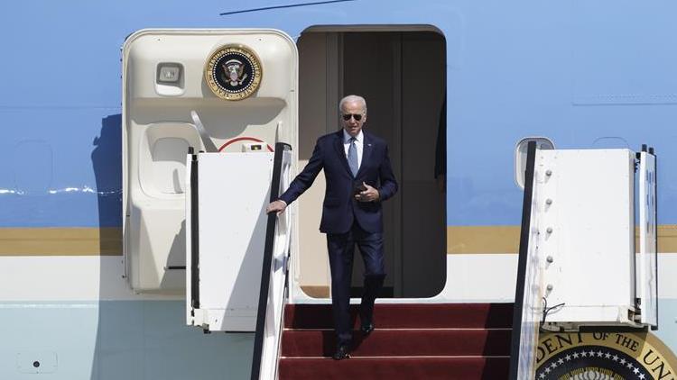 ABD Başkanı Joe Biden İsrailde...