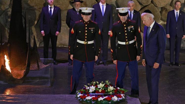 Biden Yad Vashem Soykırım Anıtı’nı ziyaret etti