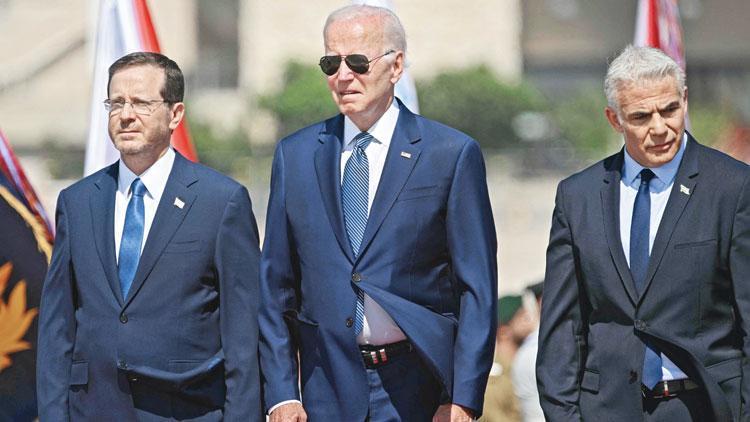 Joe Biden turuna İsrail’den başladı