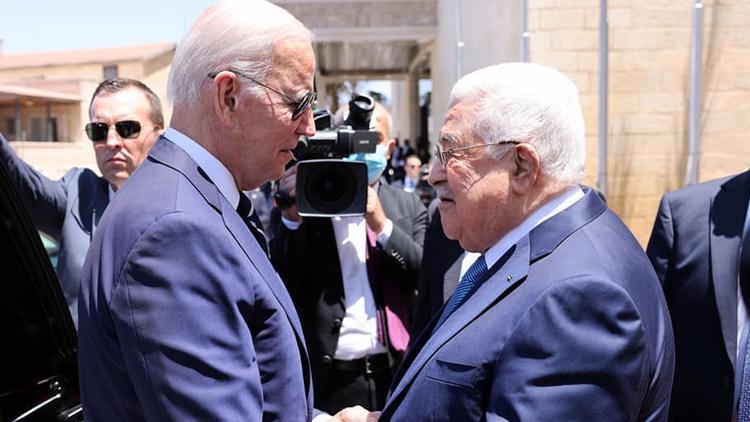 Biden, Filistin Devlet Başkanı Abbas’la görüştü