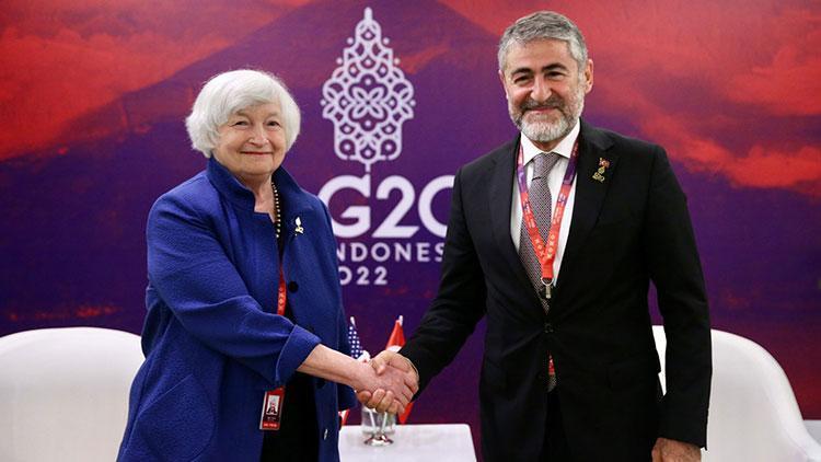 Bakan Nebati’den G20 temaslarını sürdürüyor